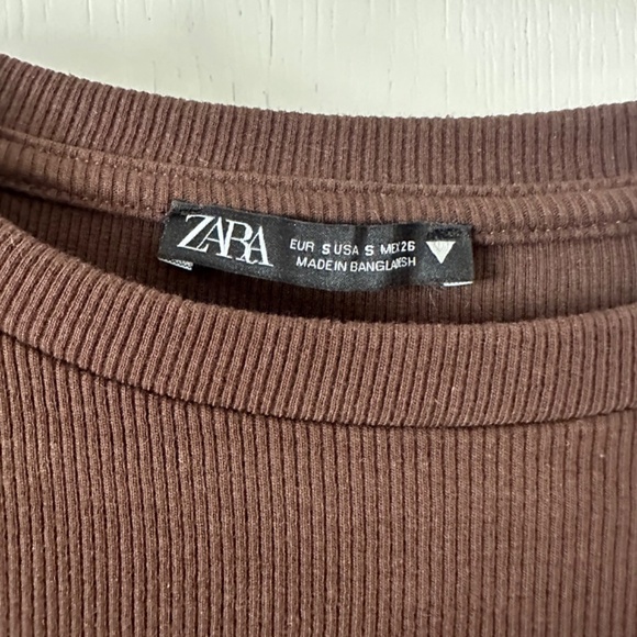 Zara Brown Bodysuit - Picture 2 of 2